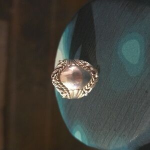 Vintage Sterling Silver Southwestern Dome Shield Design Size 9